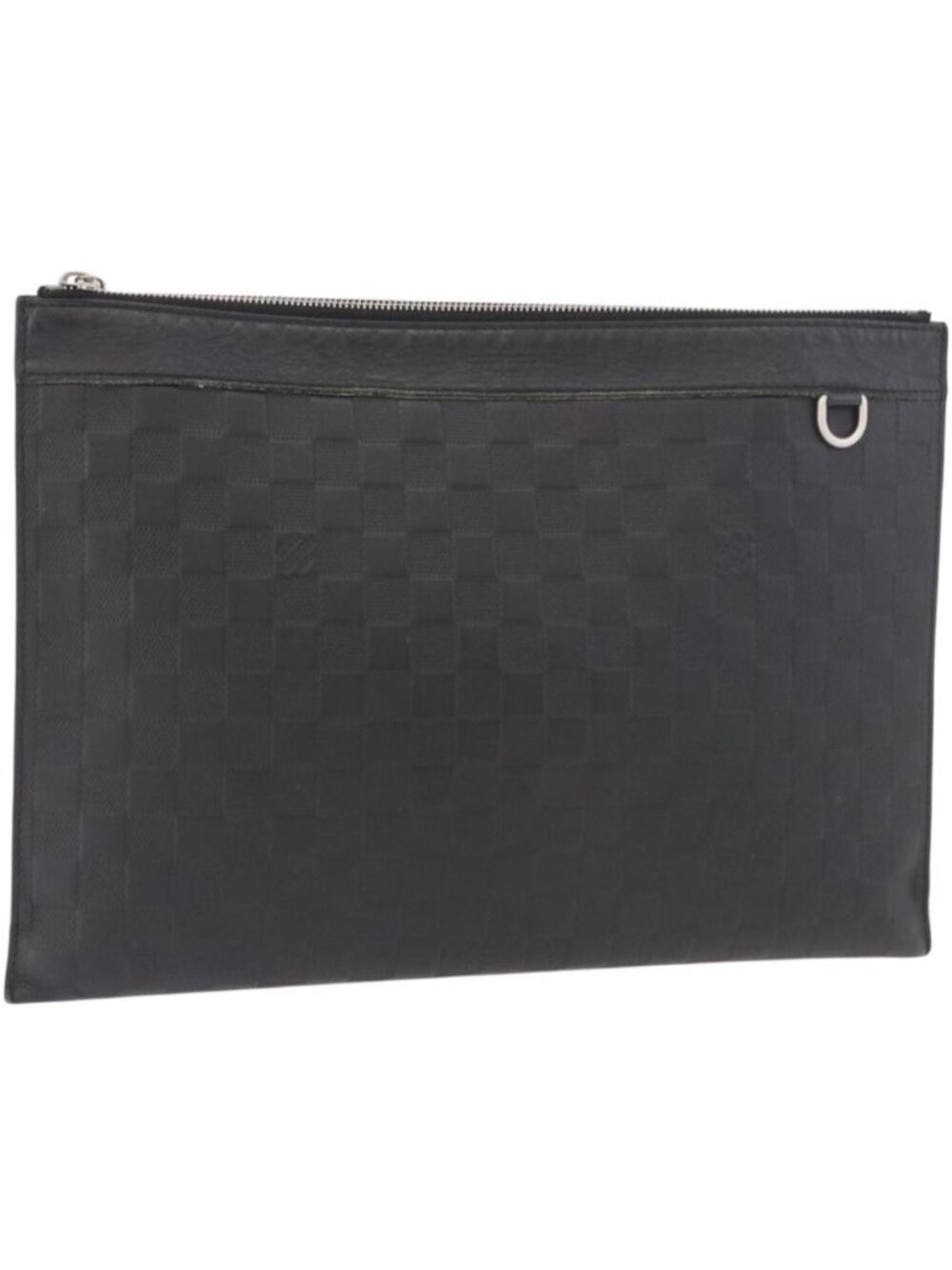 LOUIS VUITTON Damier Infini Pochette Discovery Black N60112